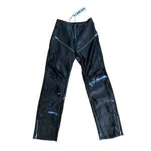I.AM.GIA - Isla Shiny Pant with Zippers in Black